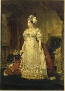 antoine jean gros Marie Therese Charlotte of France oil